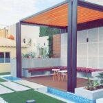 مظلات أحواش لكسان شفاف مظلات أحواش لكسان ملون مظلات أحواش شرائح حديد مظلات أحواش ببرجولات (Pergola)