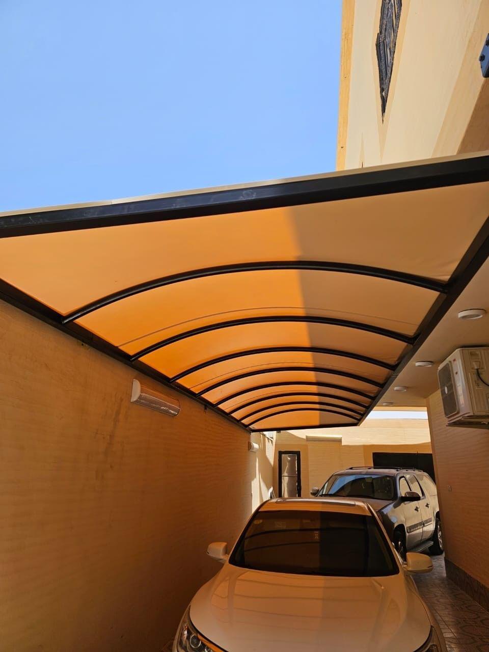 مظلات استراحات - نموذج توضيحي